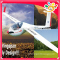 (759-1) EPO big scale unibody like glass fiber flaps glider rc model china model productions rc airplanes